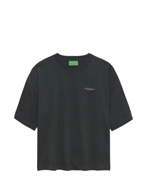 NEW AMSTERDAM logo-embroidered shell-motif T-shirt