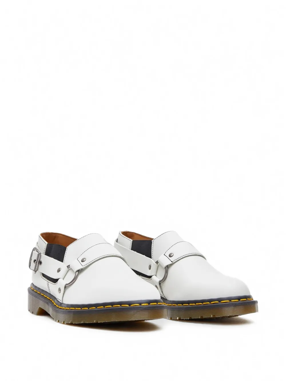 Dr. Martens x Comme des Garçons Hattie harness-detail monk shoes Wit