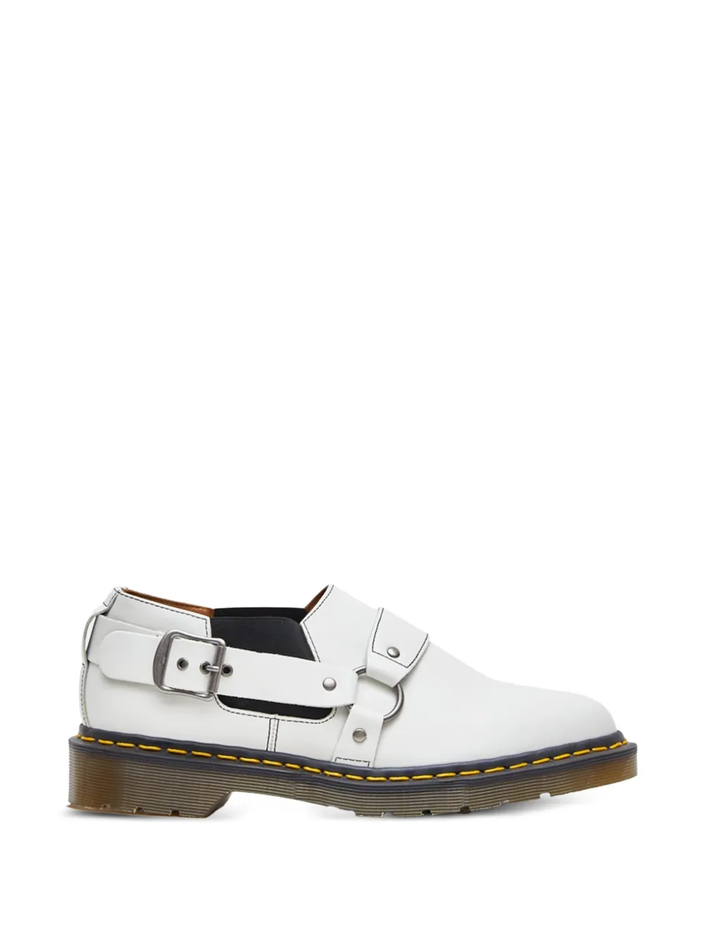 Dr. Martens x Comme des Garçons Hattie harness-detail monk shoes Wit