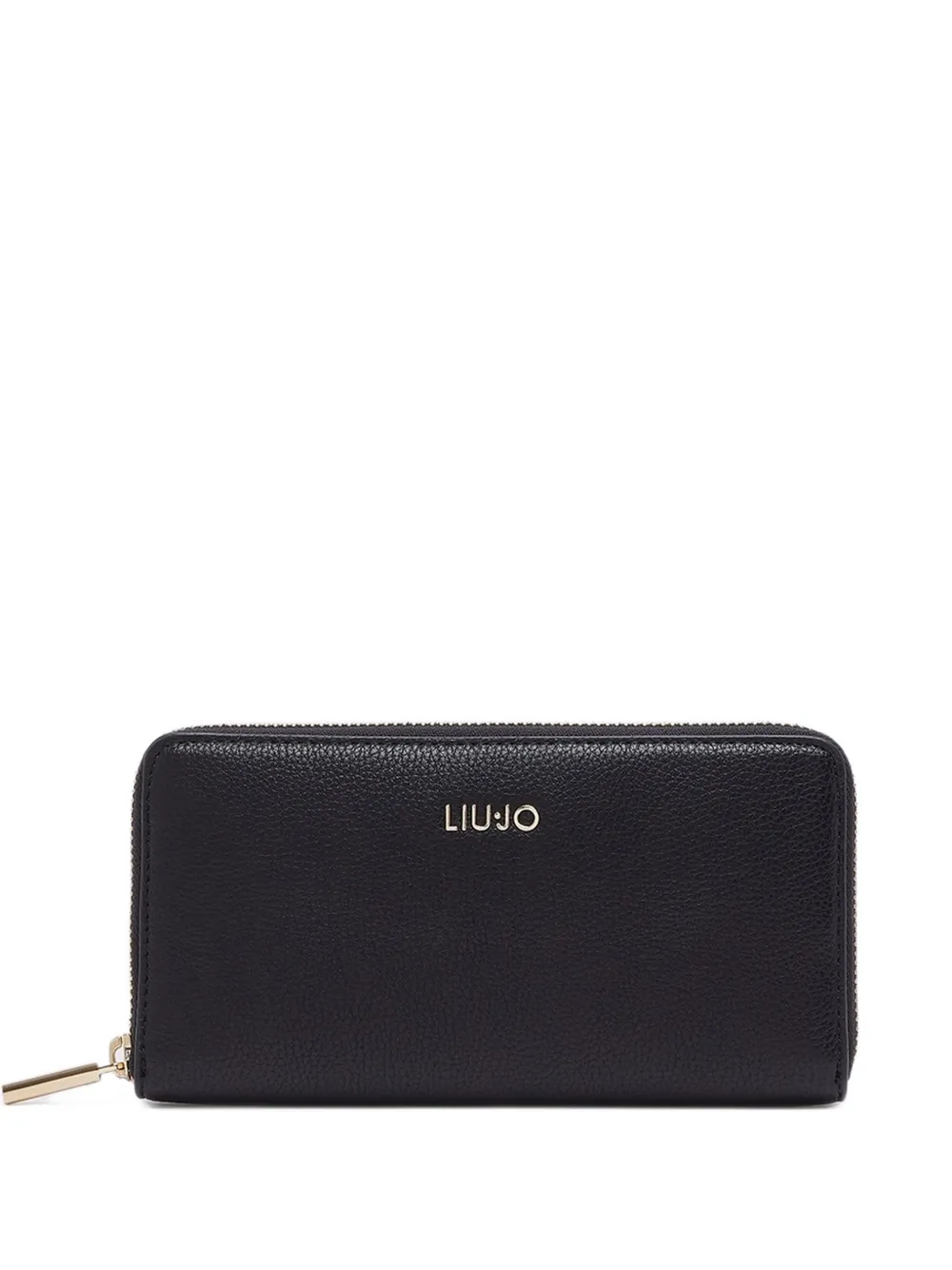 LIU JO large zip wallet - Nero