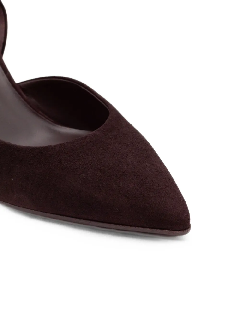 Sergio Levantesi Jada side-cutout pumps Bruin