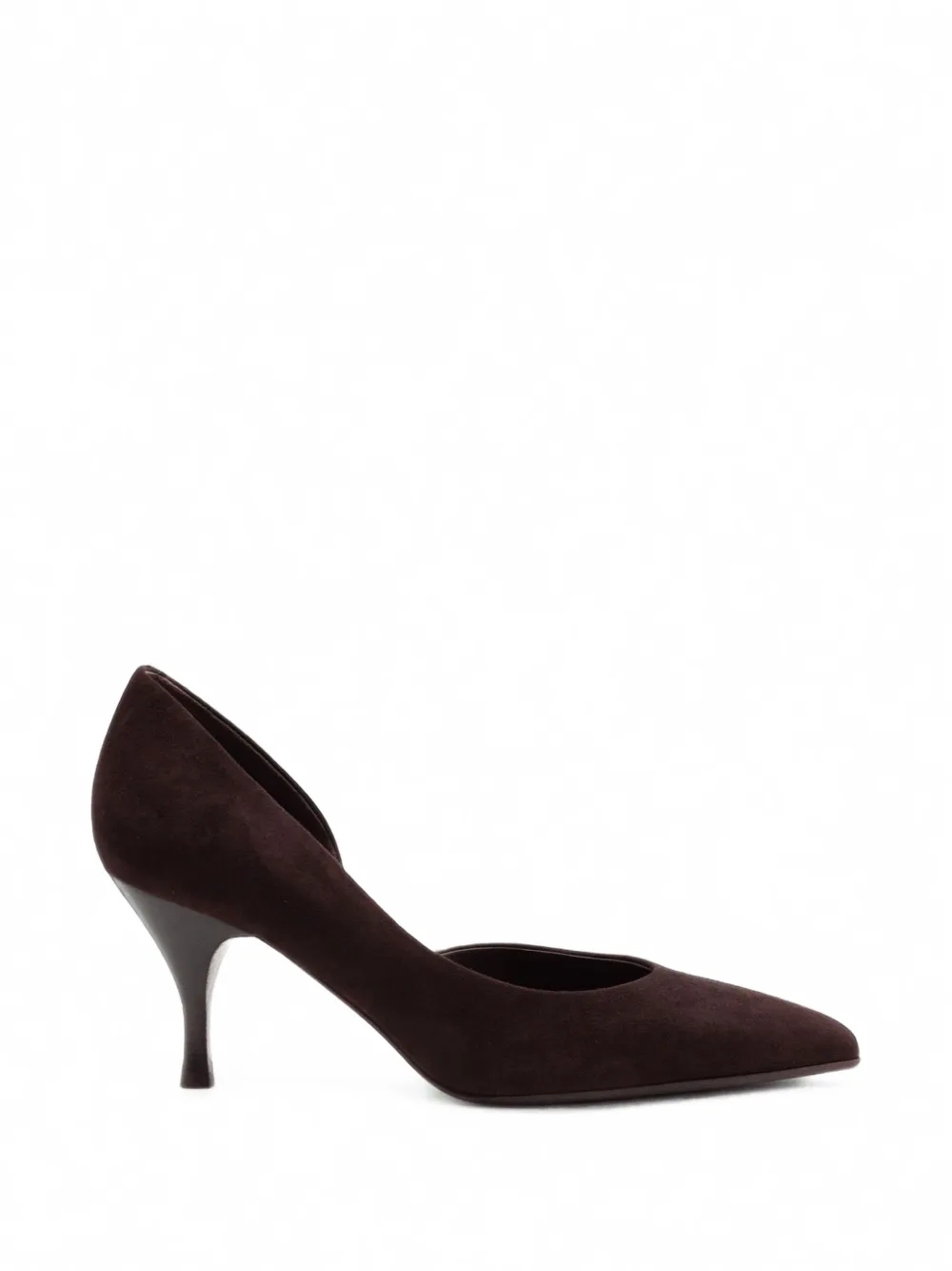 Sergio Levantesi Jada side-cutout pumps Bruin