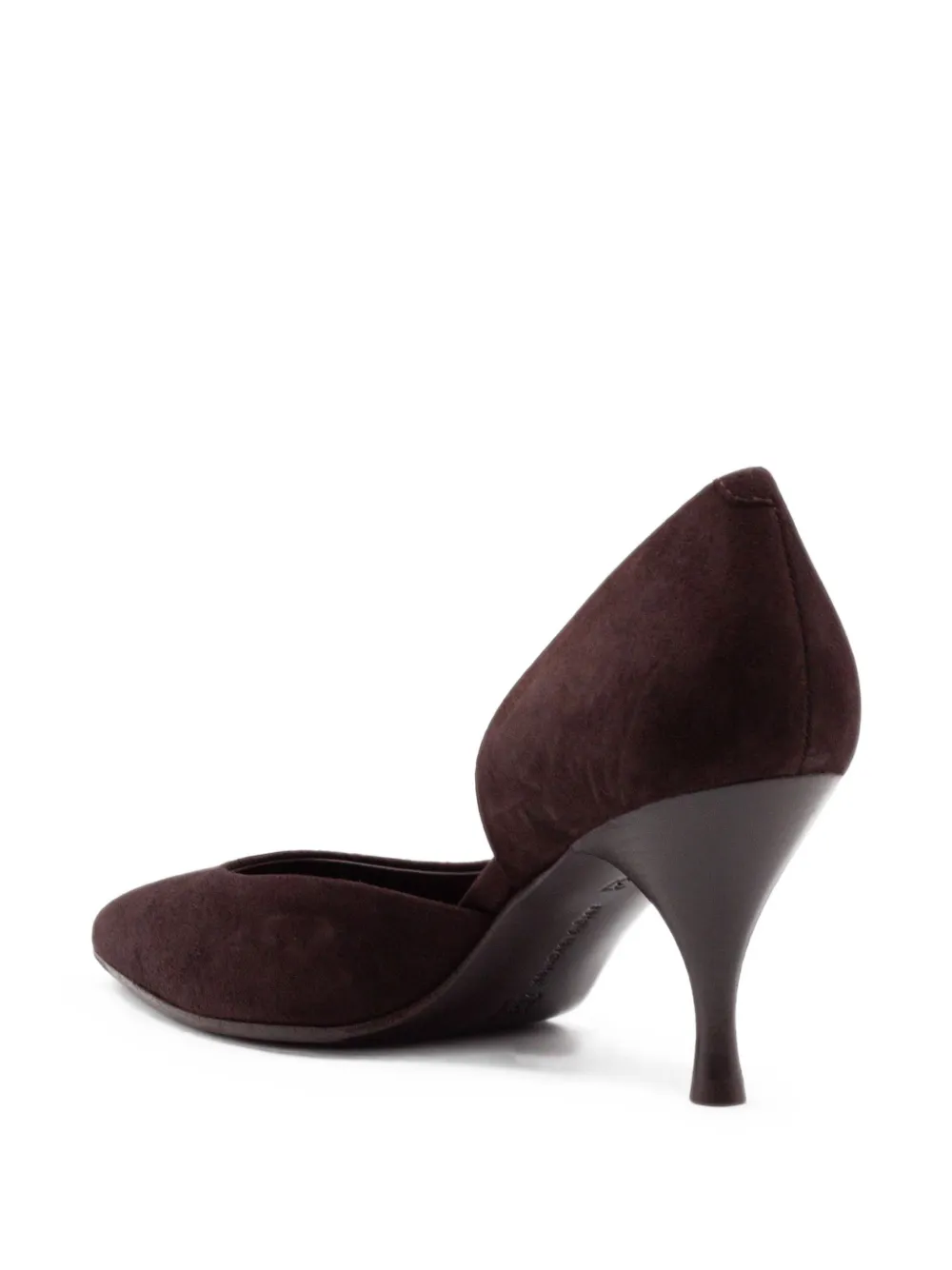 Sergio Levantesi Jada side-cutout pumps Bruin