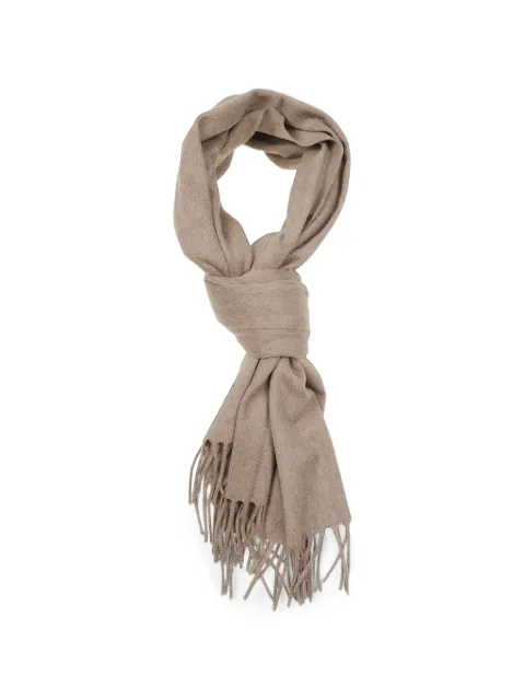 Lardini fringed cashmere scarf