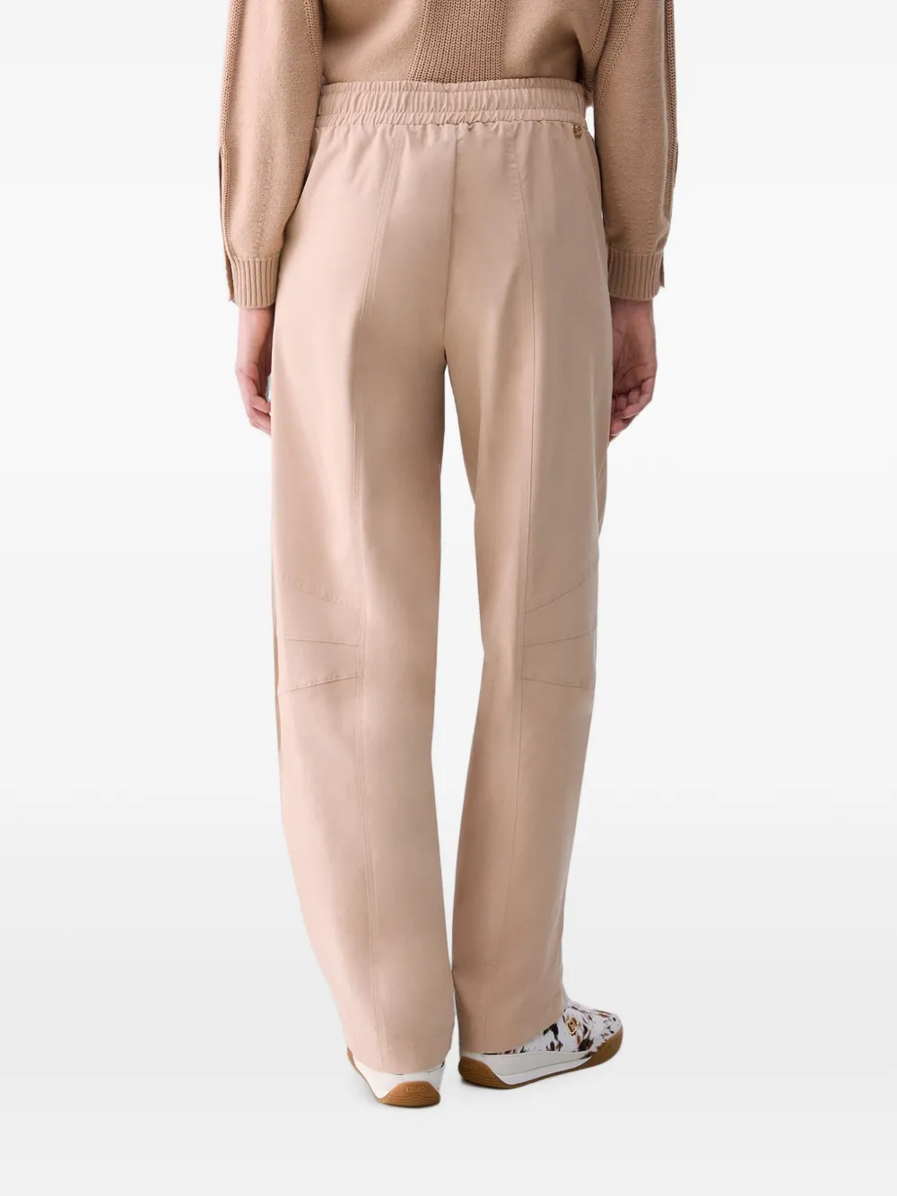LIU JO Broek met wijde pijpen Beige