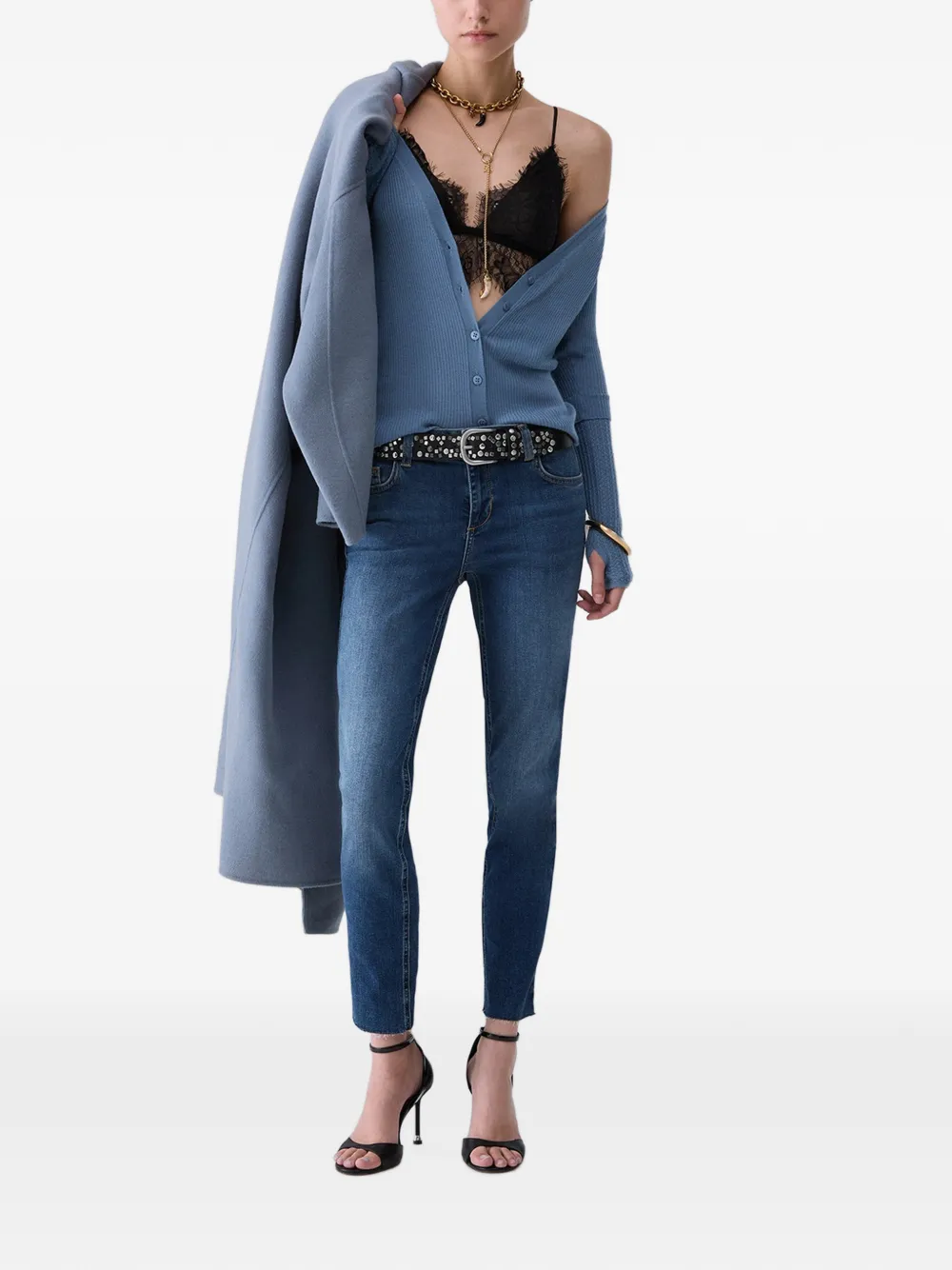 LIU JO Amazing Fit skinny jeans Blauw