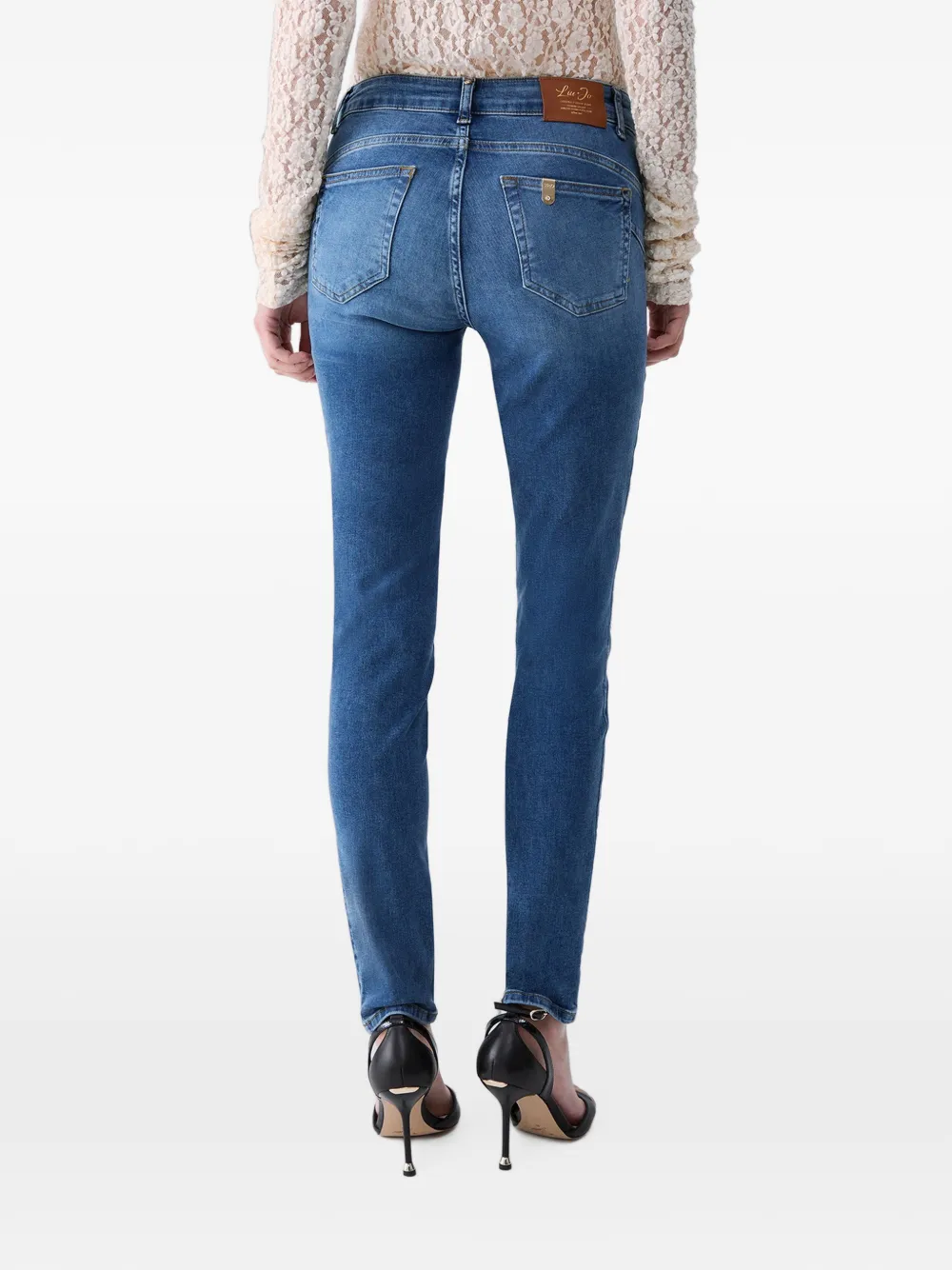 LIU JO Amazing Fit skinny jeans Blauw