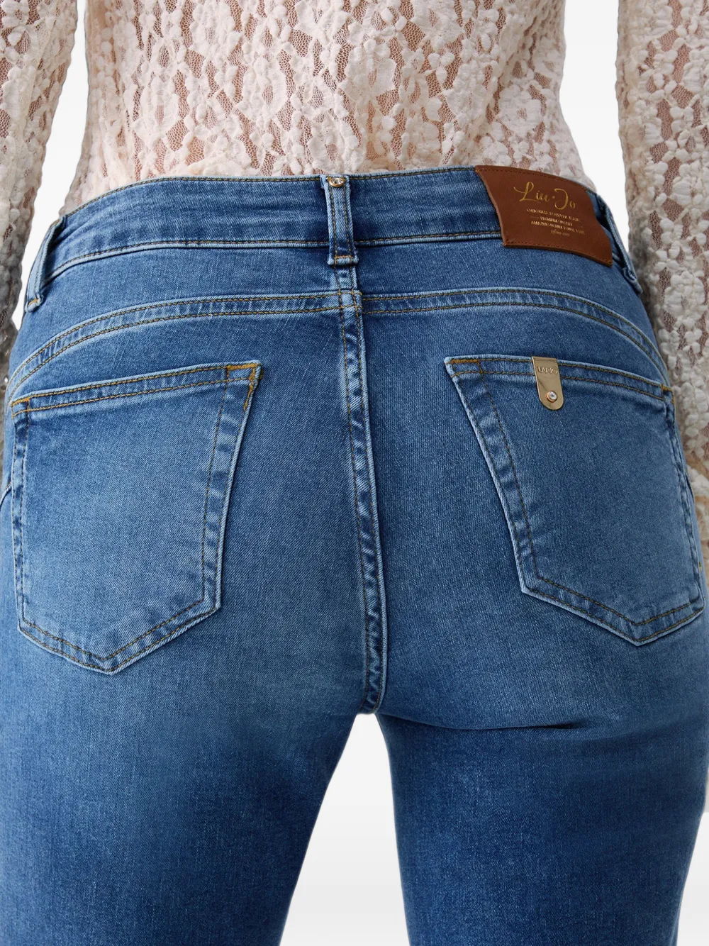 LIU JO Amazing Fit skinny jeans Blauw