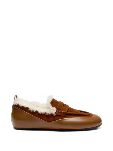 Proenza Schouler Arcadia shearling loafers