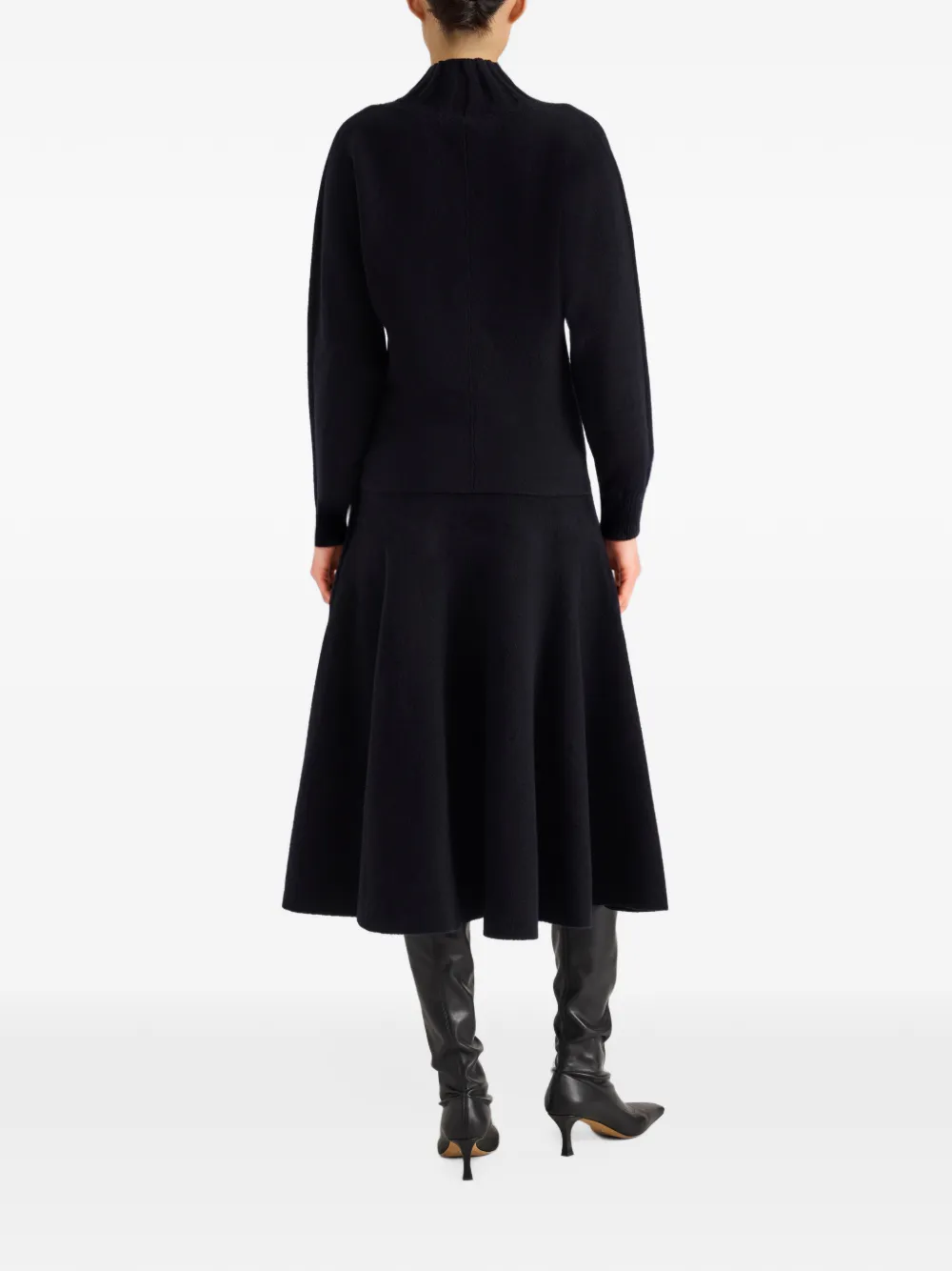 Proenza Schouler Lothea topin lofty merino wool Blauw