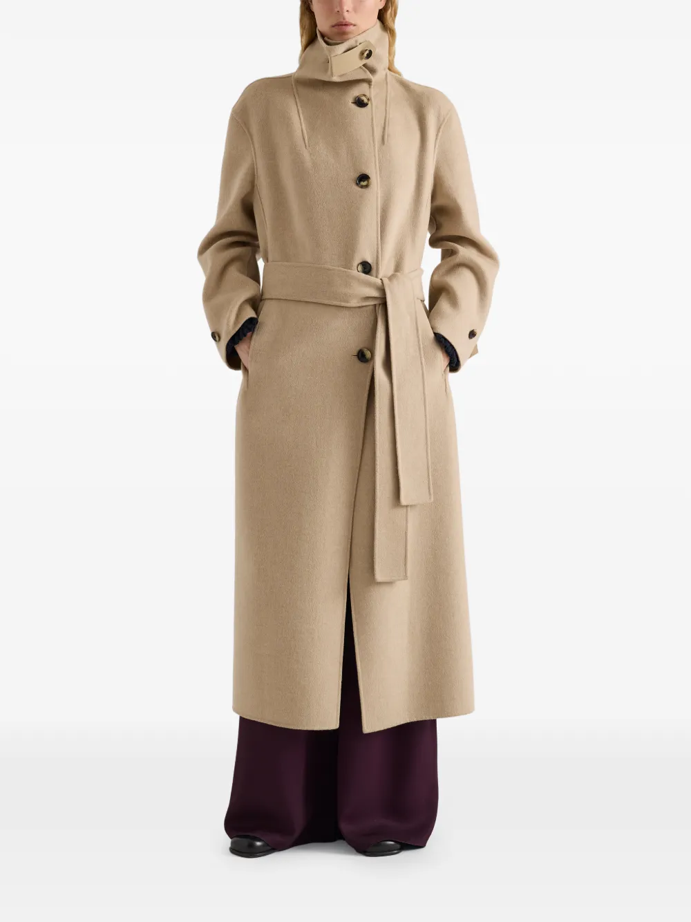 Proenza Schouler White Label Corey melton coat Beige