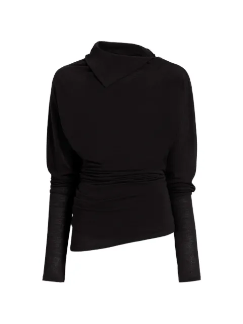 Proenza Schouler Golda top in gauzy jersey