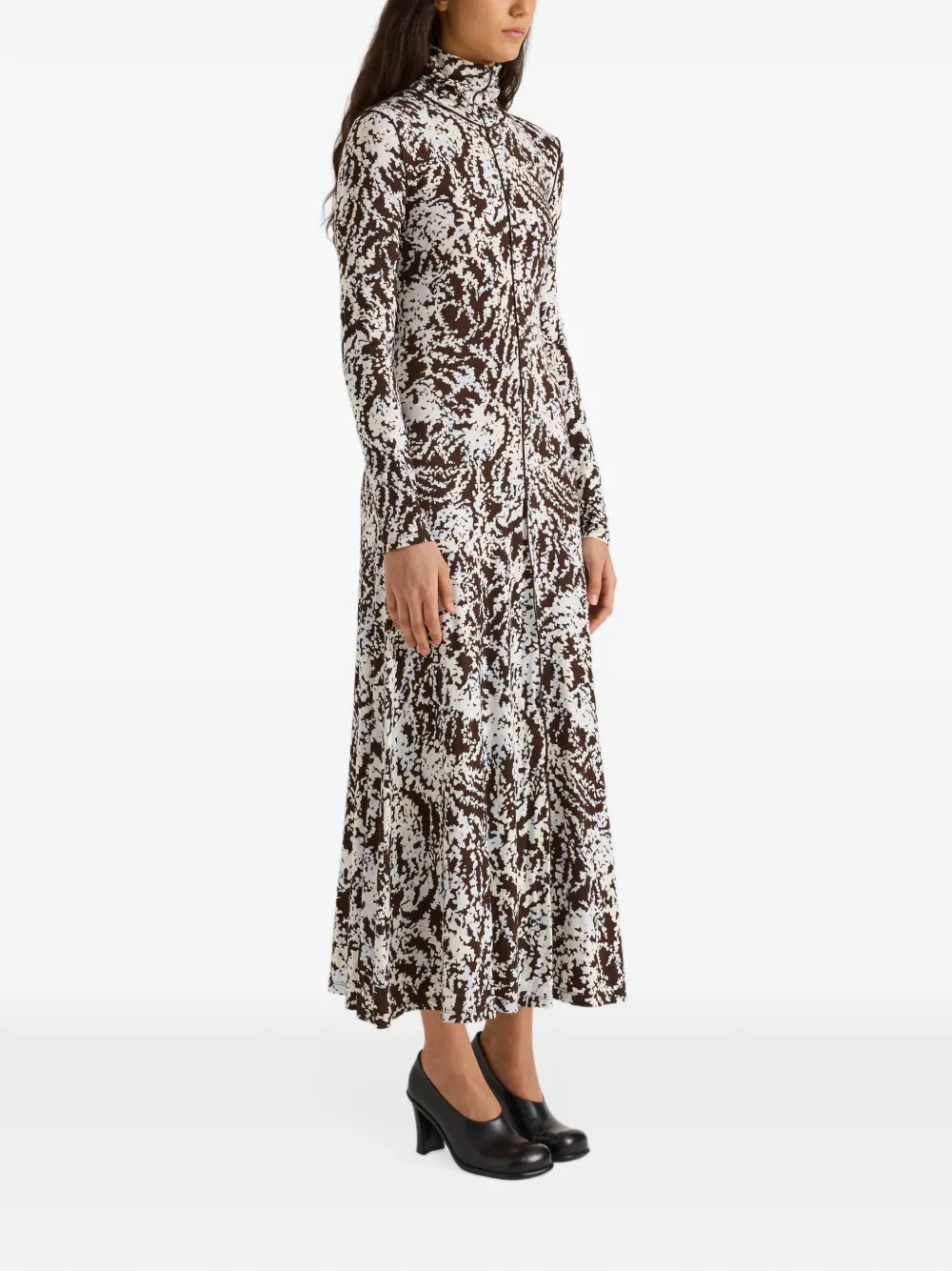 Proenza Schouler White Label Mabel jersey maxi dress Blauw