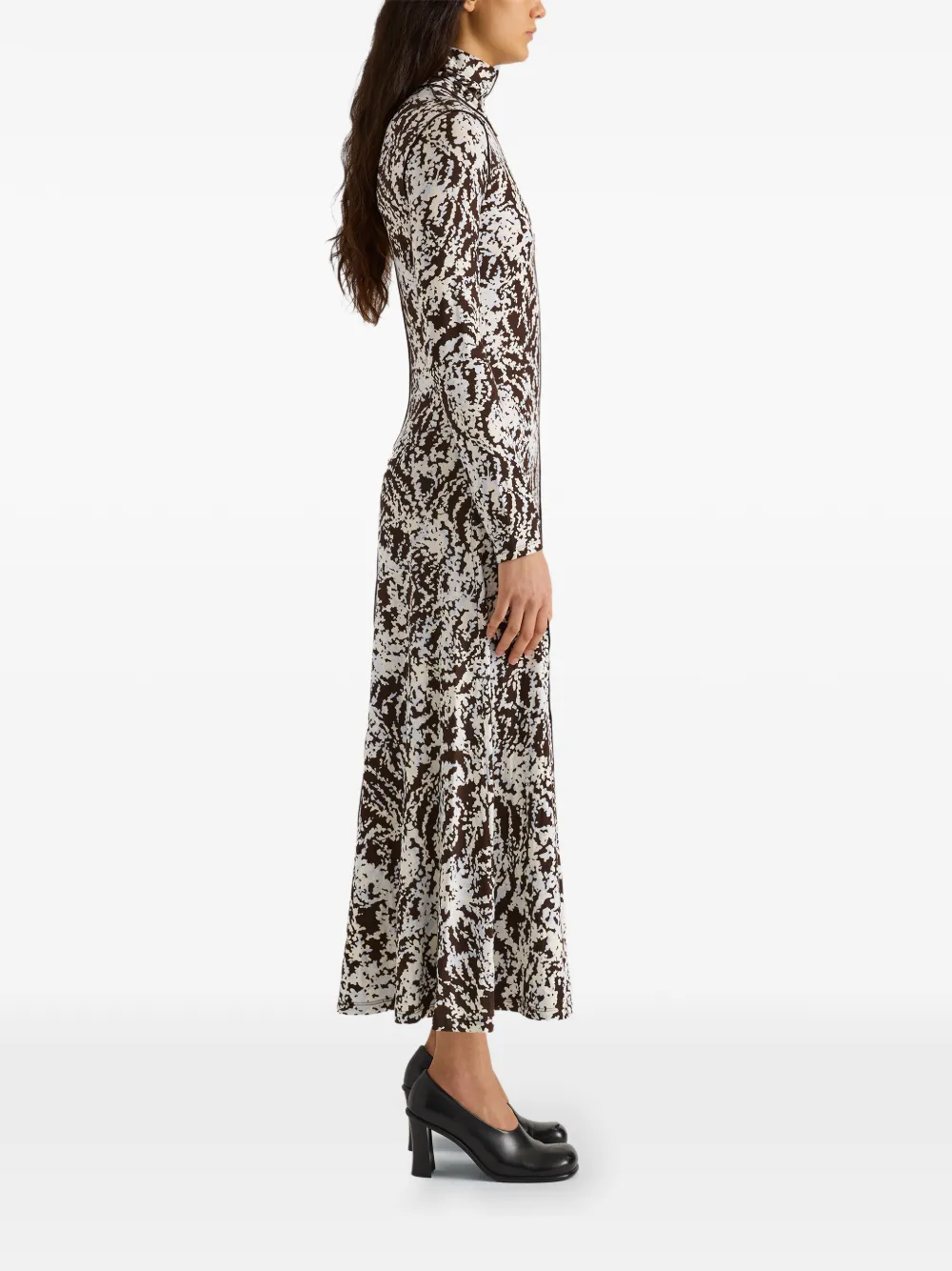 Proenza Schouler White Label Mabel jersey maxi dress Blauw