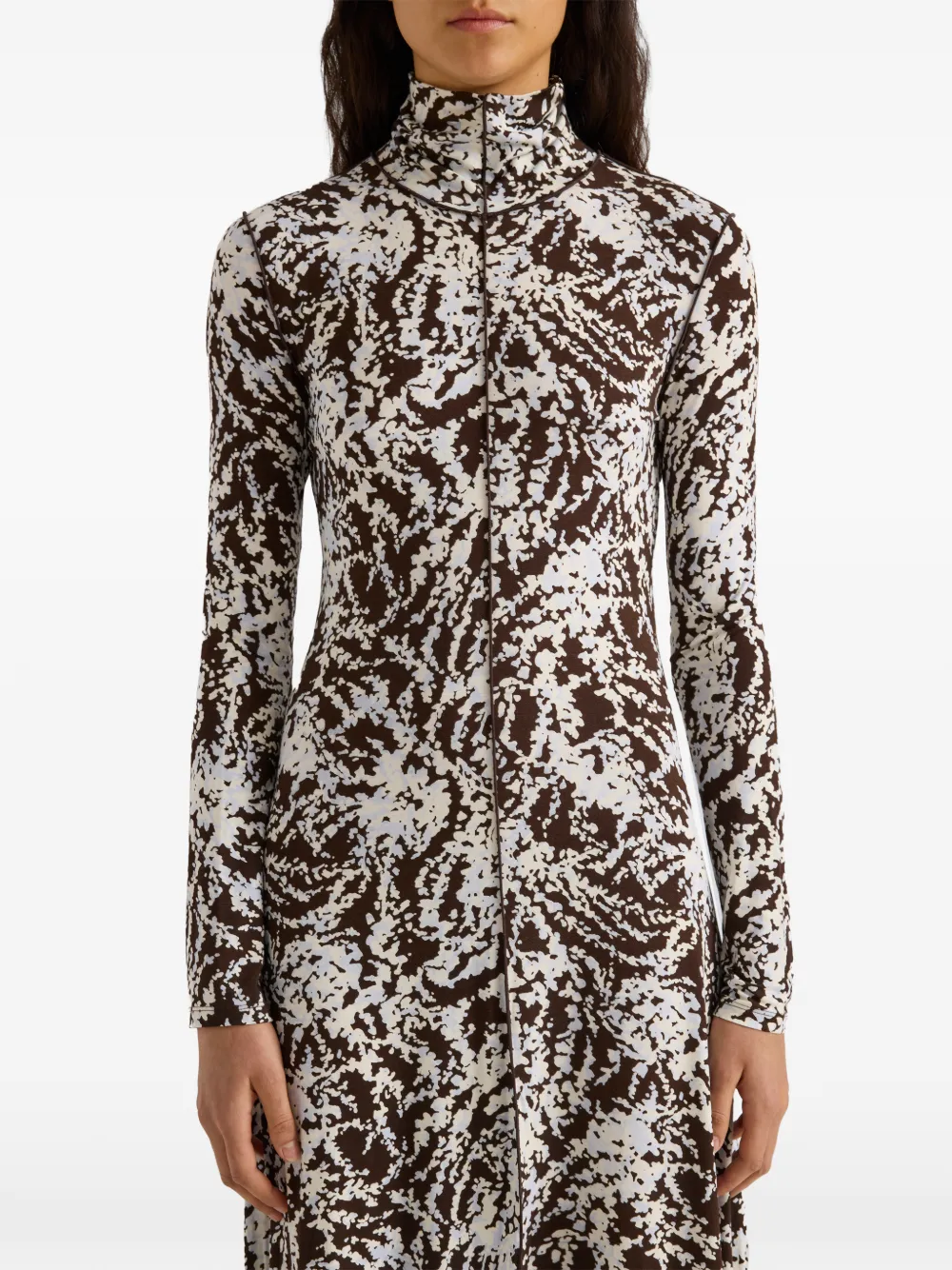Proenza Schouler White Label Mabel jersey maxi dress Blauw