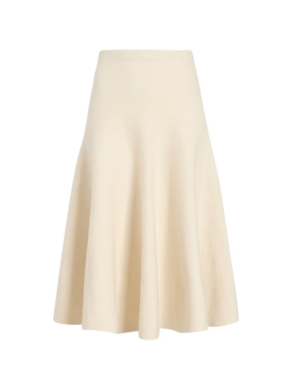 Proenza Schouler Lothea skirt in lofty merino wool Beige