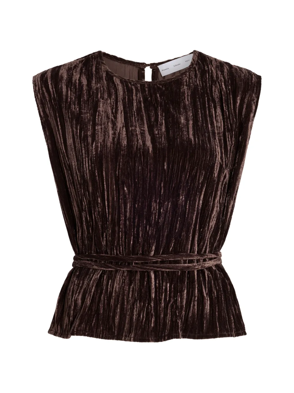 Proenza Schouler White Label Lyra sleeveless blouse Bruin