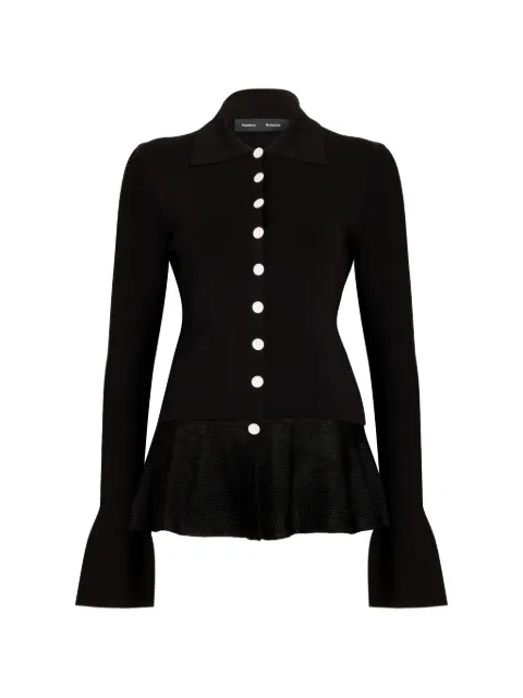 Proenza Schouler Martina jacket in compact stretch viscose