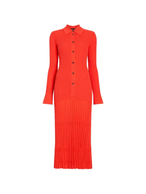 Proenza Schouler robe Rosario en laine mérinos texturée