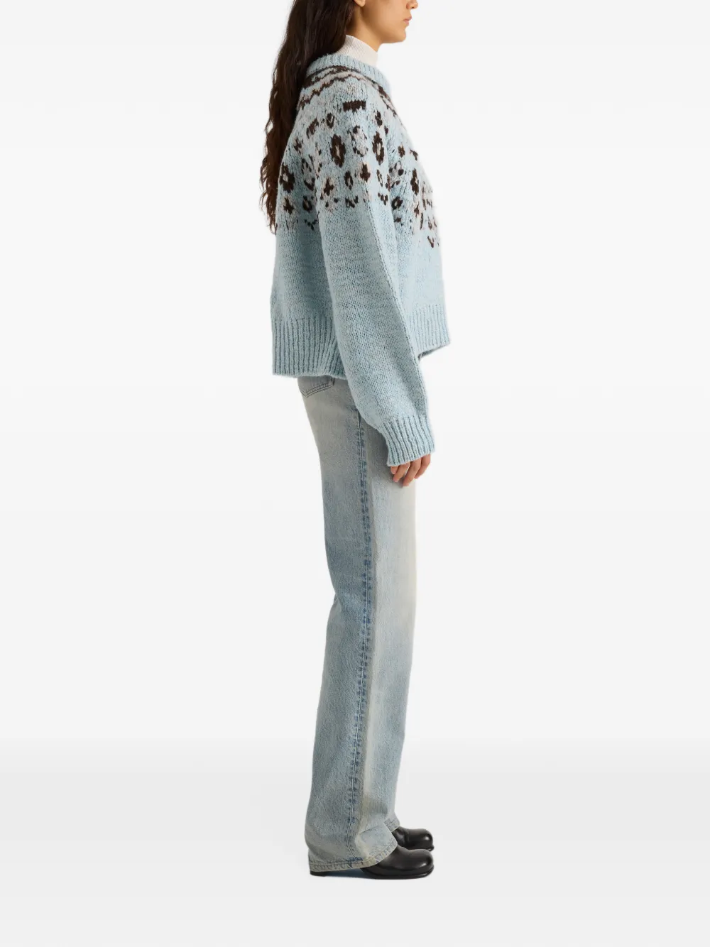 Proenza Schouler White Label Lizzy sweater Blauw