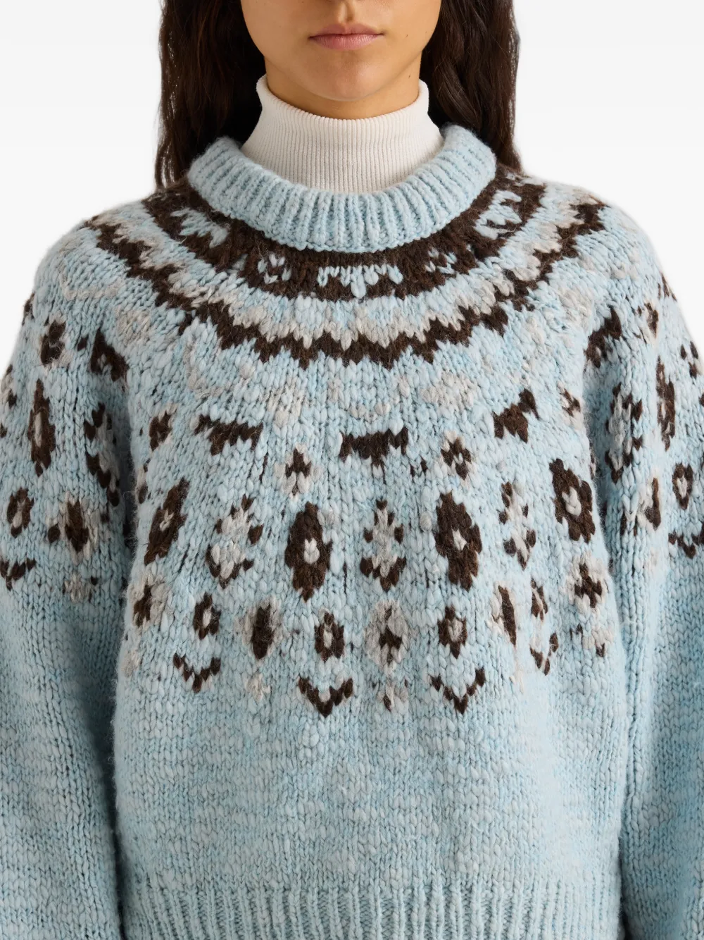 Proenza Schouler White Label Lizzy sweater Blauw