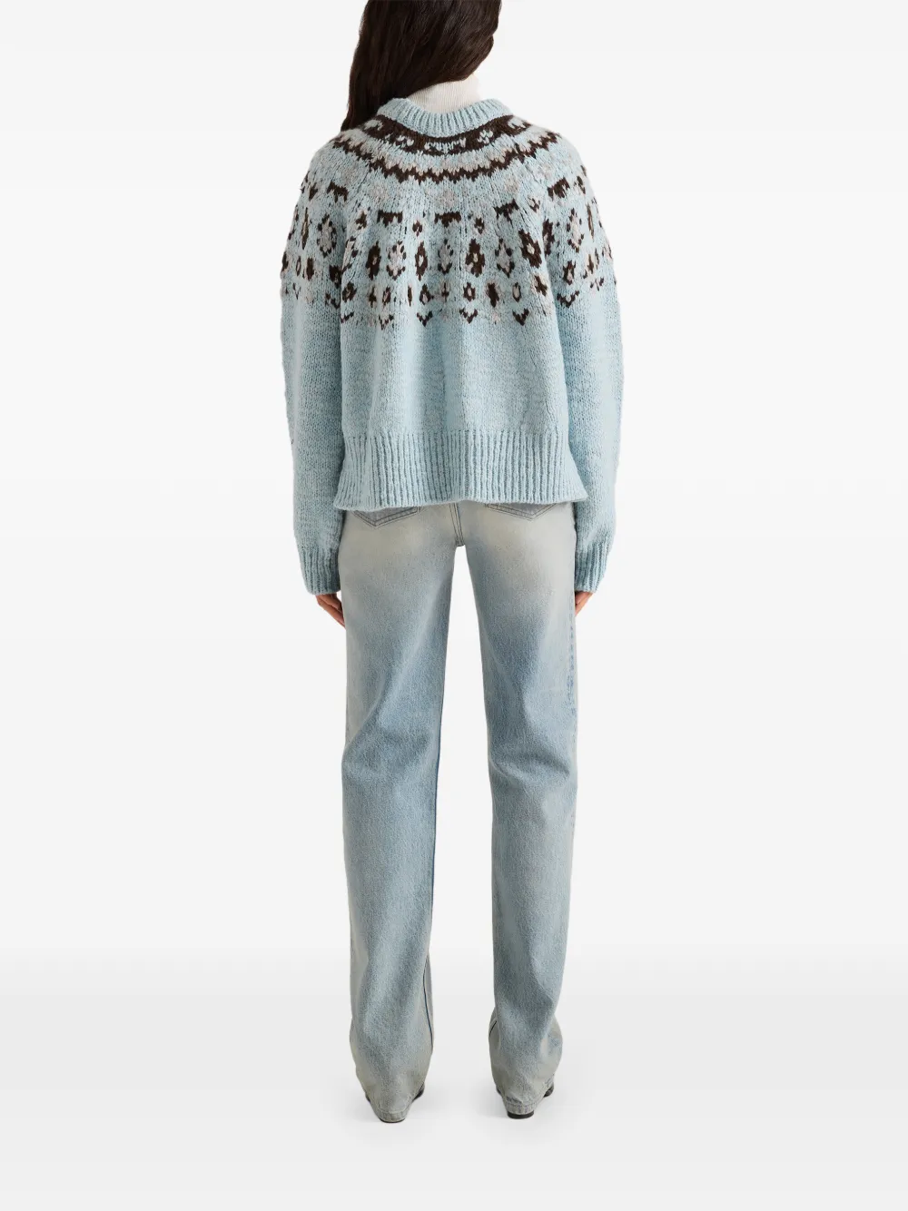 Proenza Schouler White Label Lizzy sweater Blauw