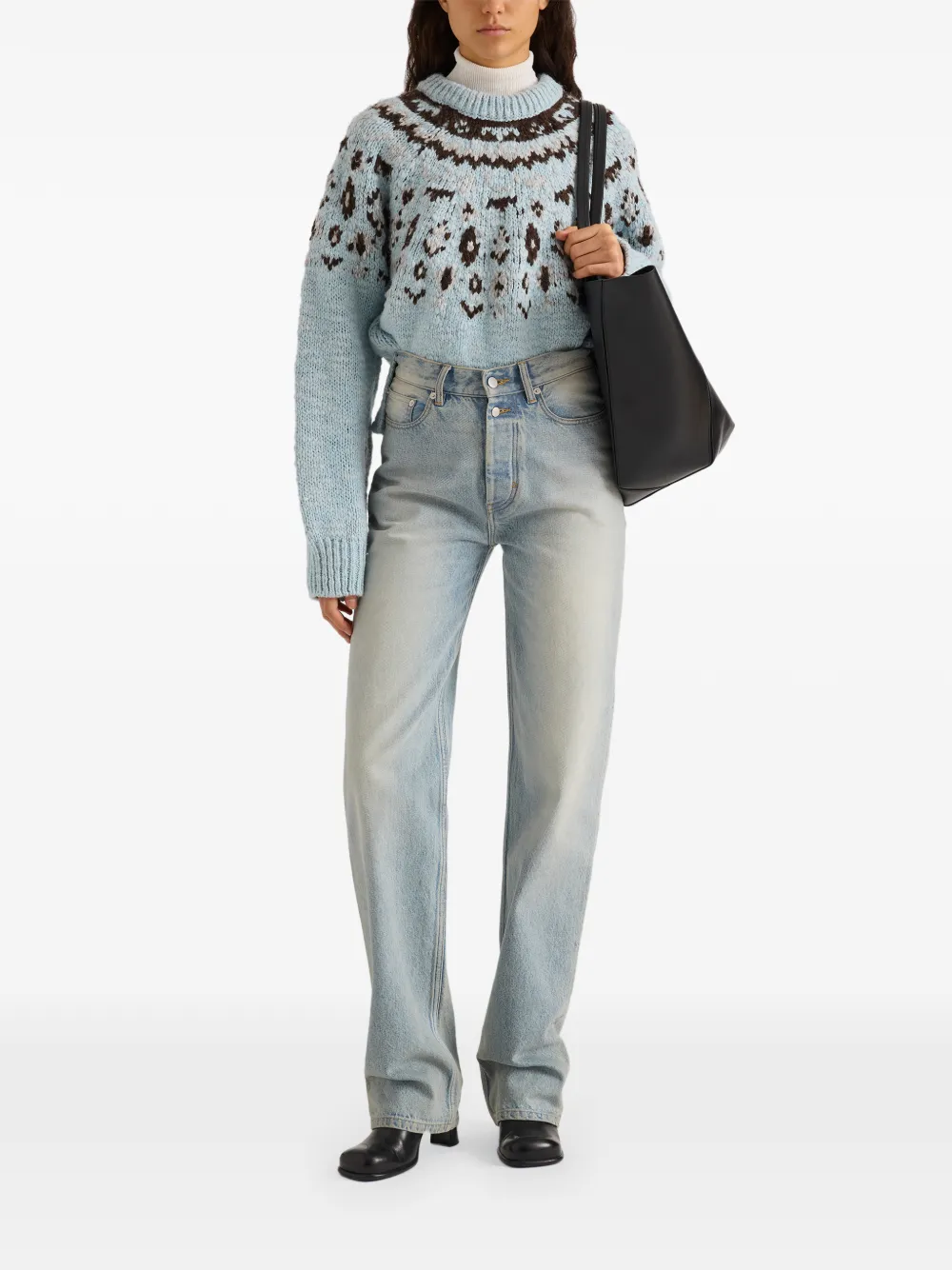 Proenza Schouler White Label Lizzy sweater Blauw