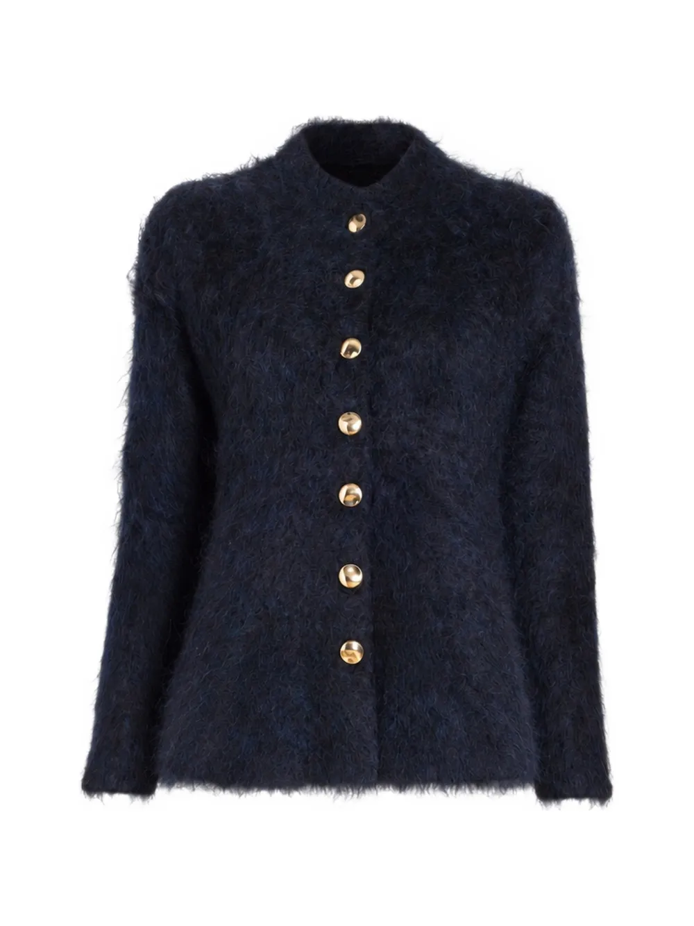 Proenza Schouler Aniza cardigan in brushed mohair - Blu