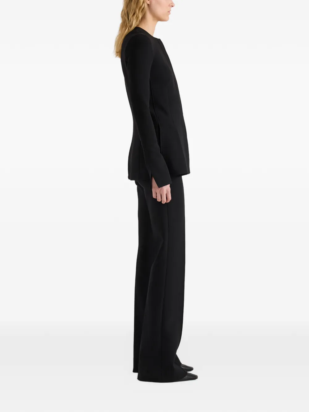 Proenza Schouler Sonia broek met bi-stretch pasvorm Zwart
