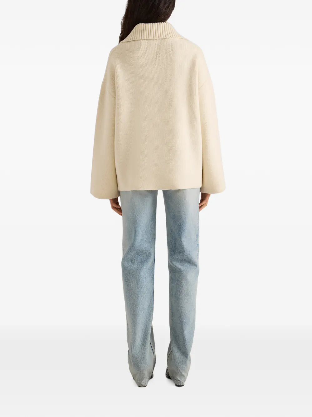 Proenza Schouler White Label Nelly jack met knopen Beige