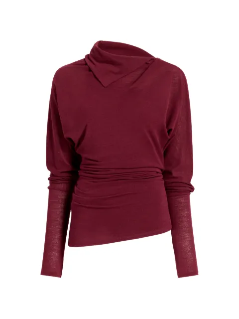 Proenza Schouler haut Golda en jersey gauzy