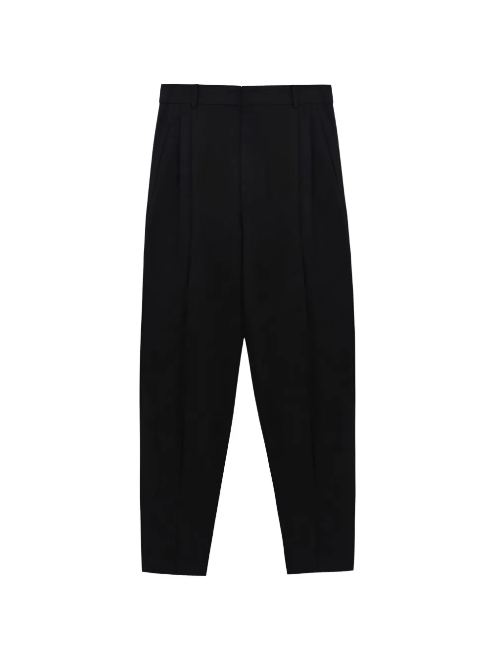 Cordera Pleated Trousers In Black