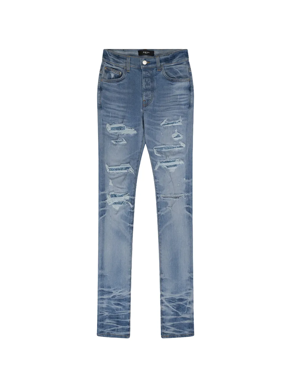 AMIRI Crystal Thrasher jeans - Blu