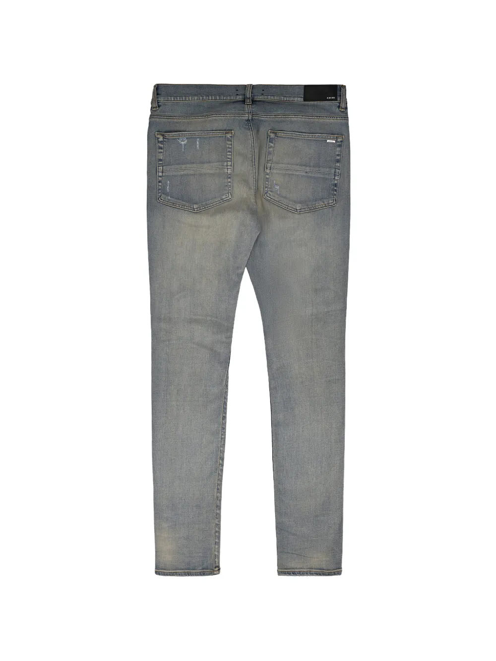 AMIRI Jeans verfraaid met kristallen Blauw