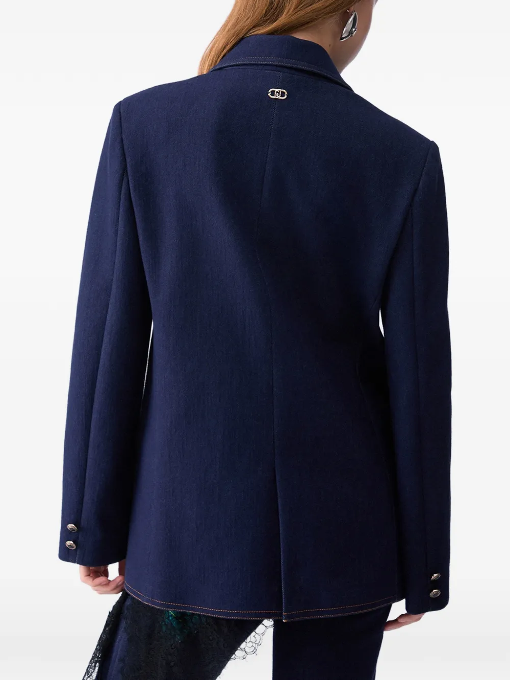 LIU JO Blazer met dubbele rij knopen Blauw