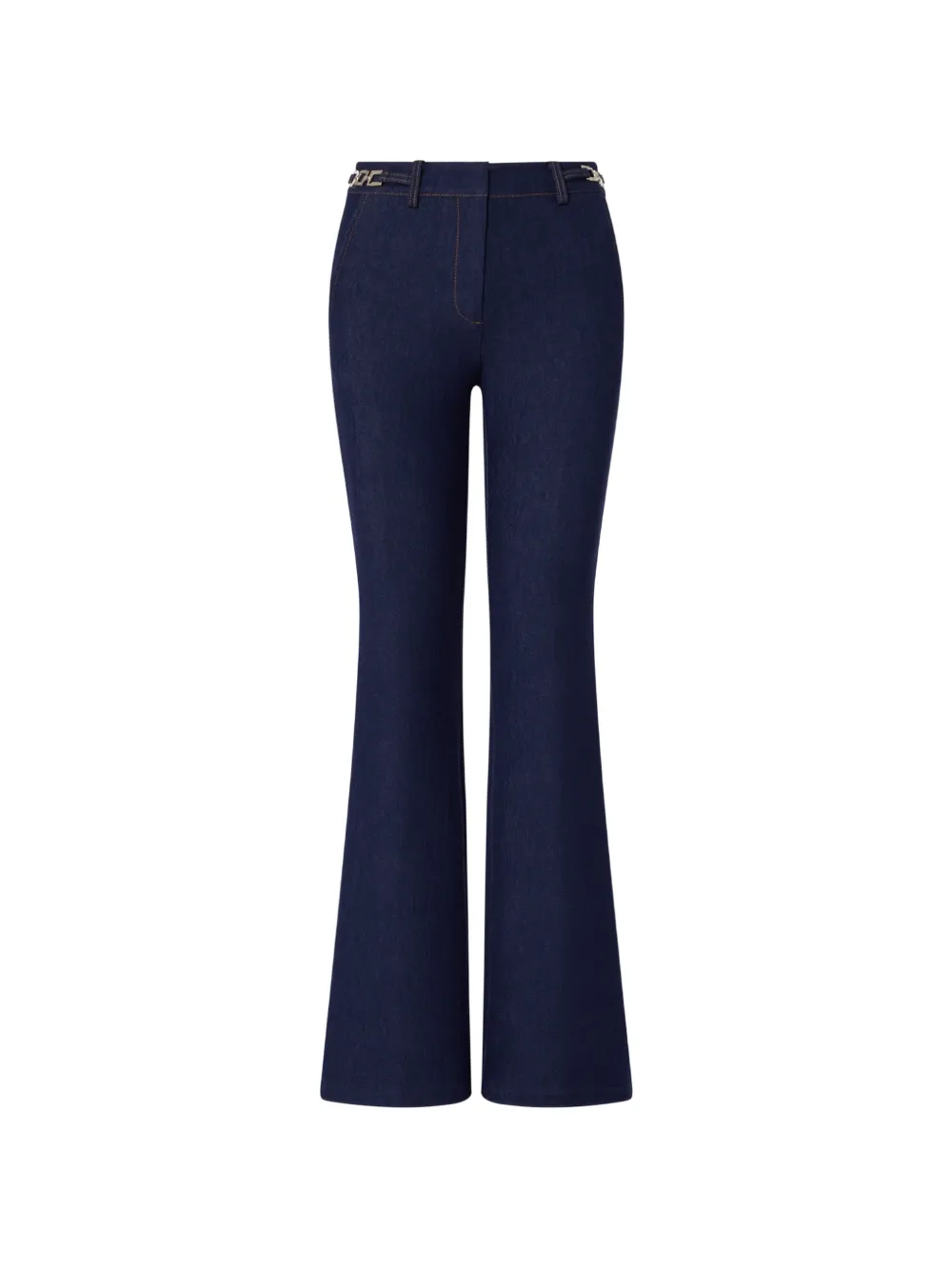LIU JO bootcut jeans with chain detail - Blu