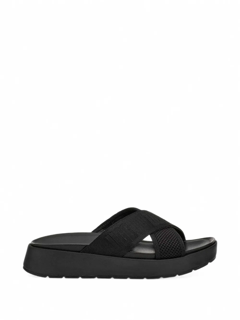 UGG Emily mesh crossover sandals - Nero