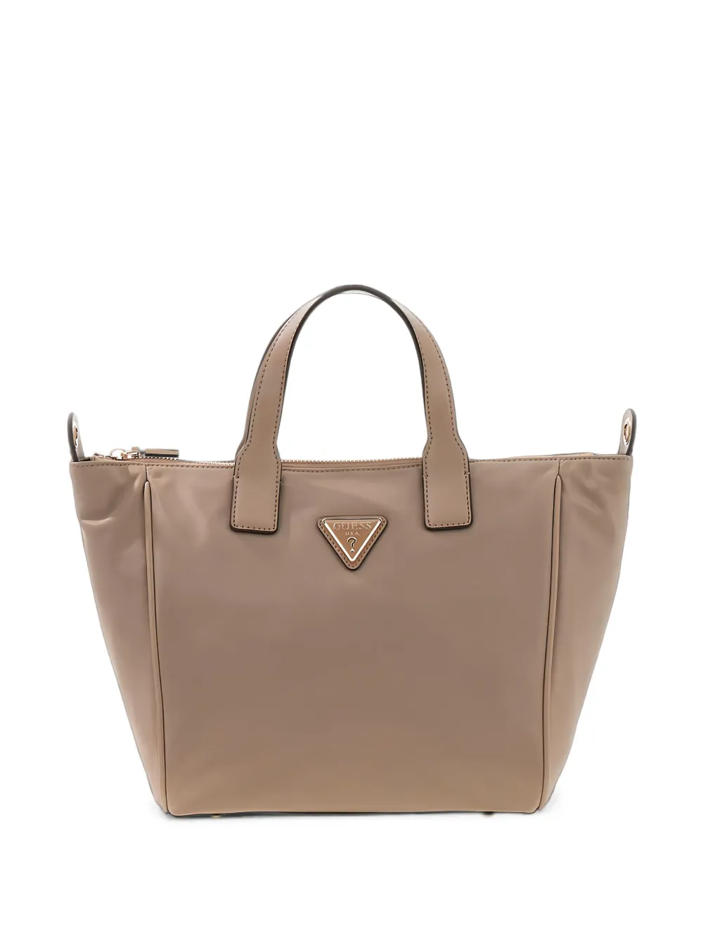 GUESS USA Follie logo-plaque tote bag - Toni neutri