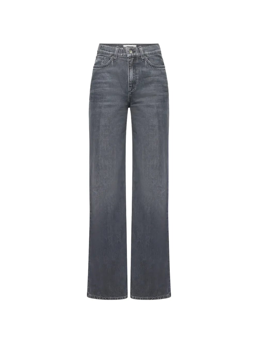 Drykorn Jeans Flung dritti effetto schiarito - Grigio