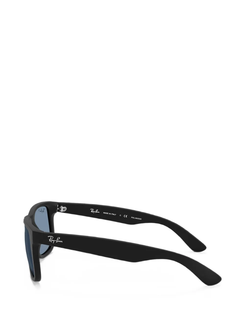 Ray-Ban Justin zonnebril met rechthoekig montuur Zwart