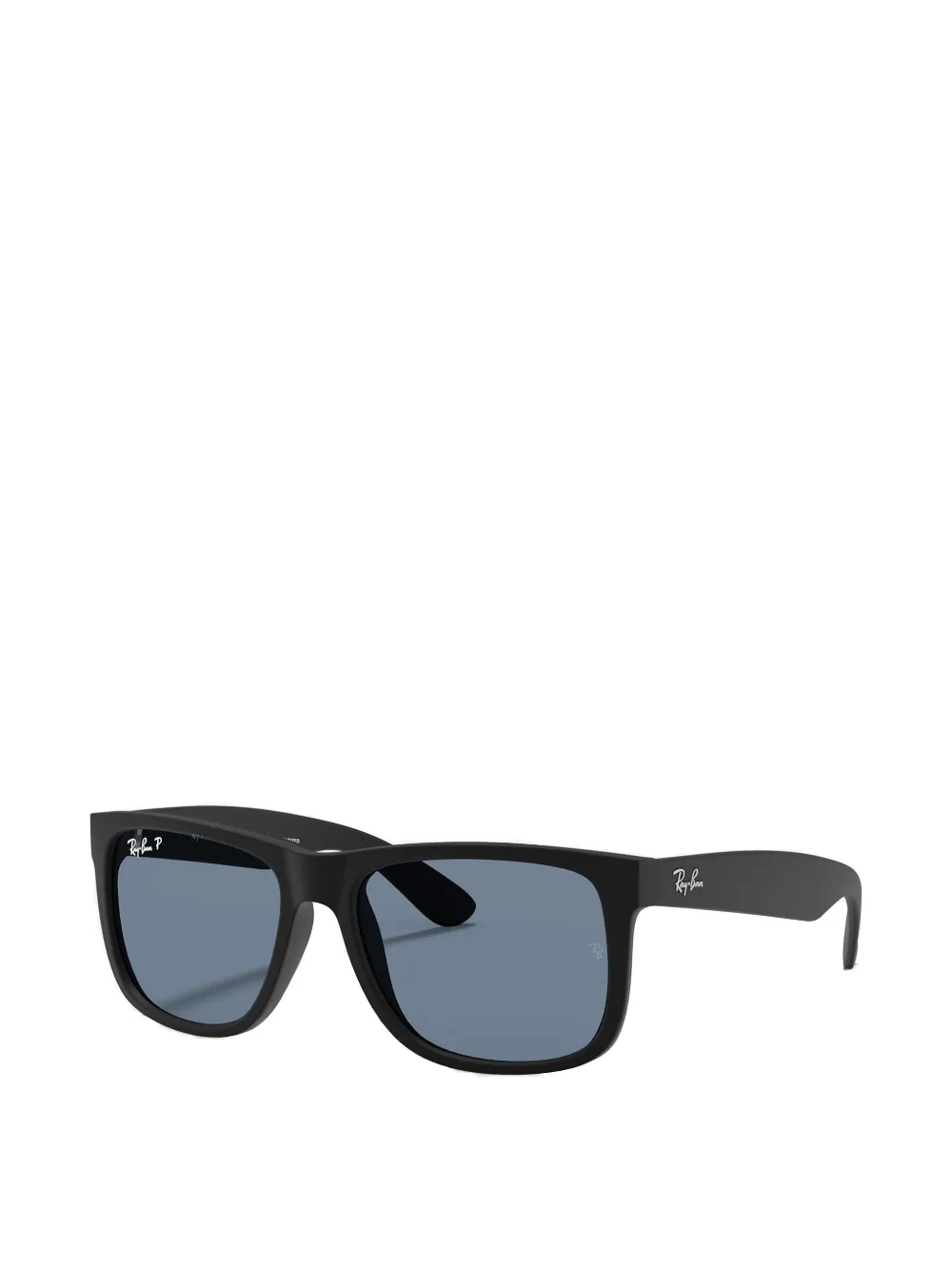 Ray-Ban Justin zonnebril met rechthoekig montuur Zwart