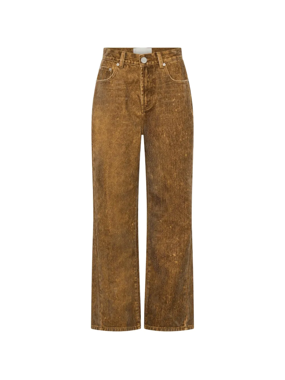 One Teaspoon Jeans Baxters con lavaggio acido - Marrone