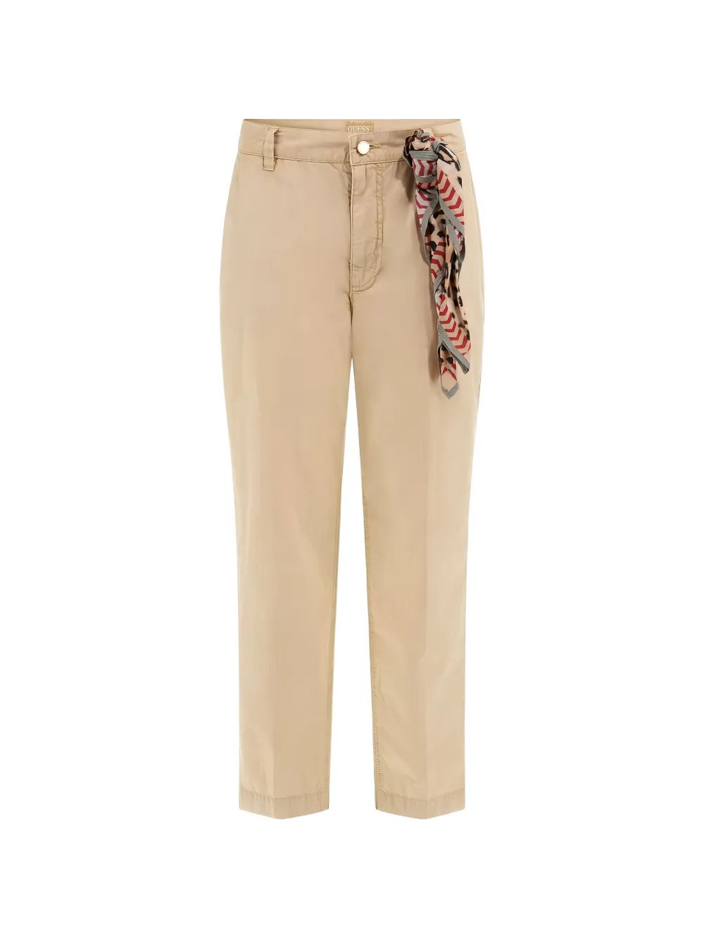 GUESS USA Candis scarf-detail trousers - Toni neutri