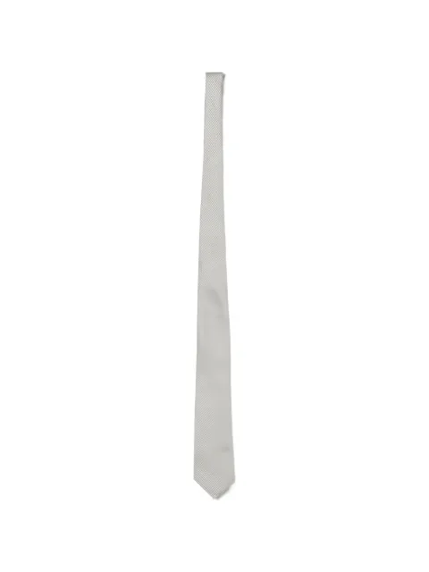 Corneliani corbata con motivo geométrico