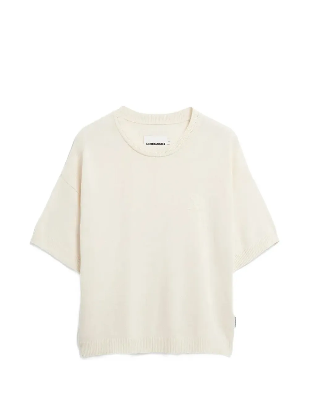 ARMEDANGELS T-shirt in maglia fine - Bianco