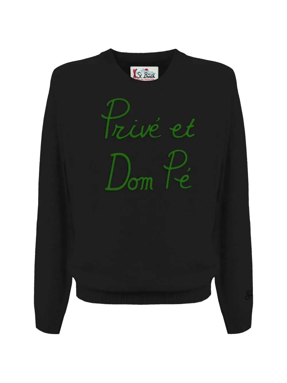 MC2 Saint Barth slogan-embroidered sweater