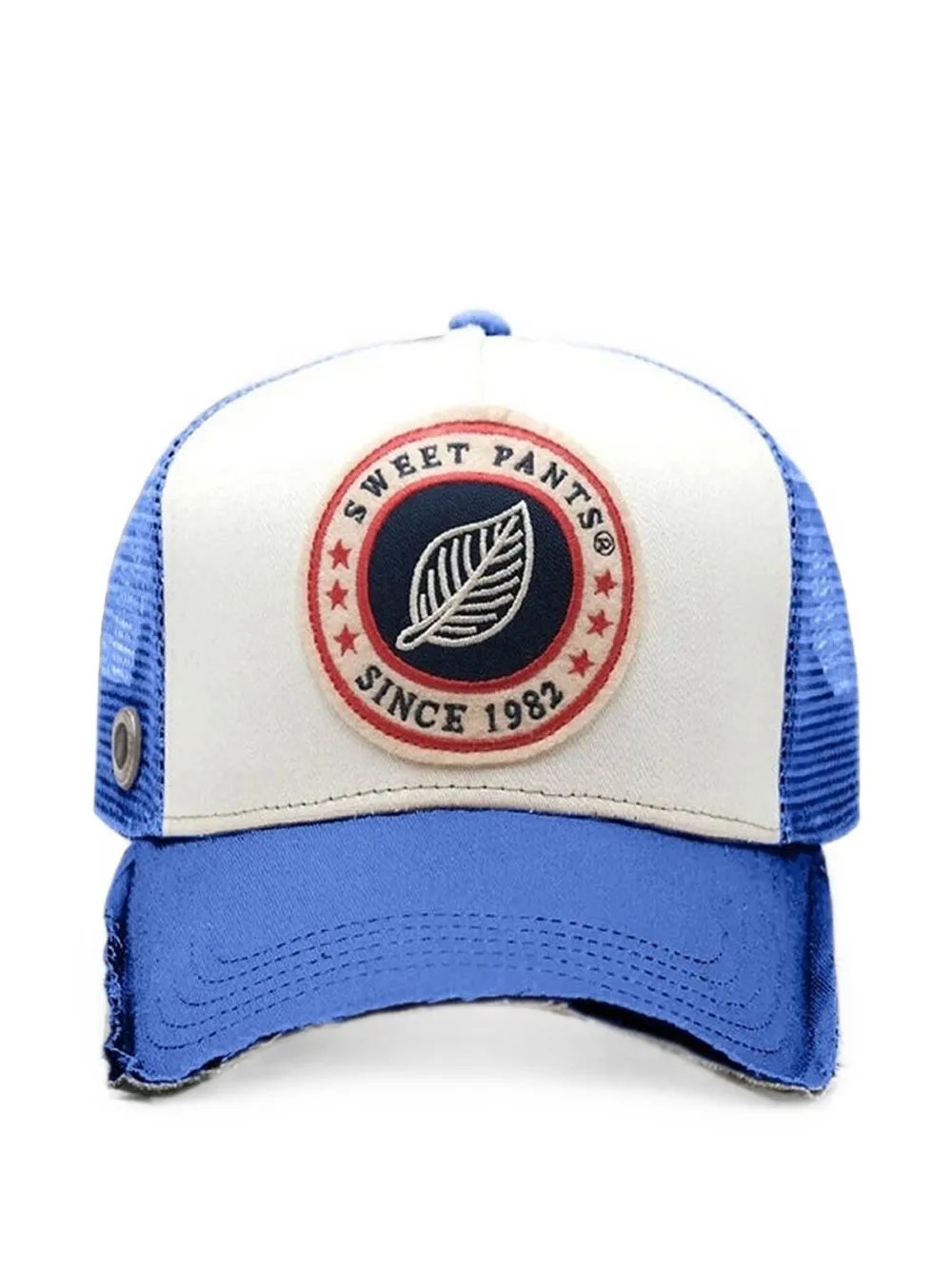 SWEET PANTS Casquette Baseballkappe mit Logo-Patch - Blau