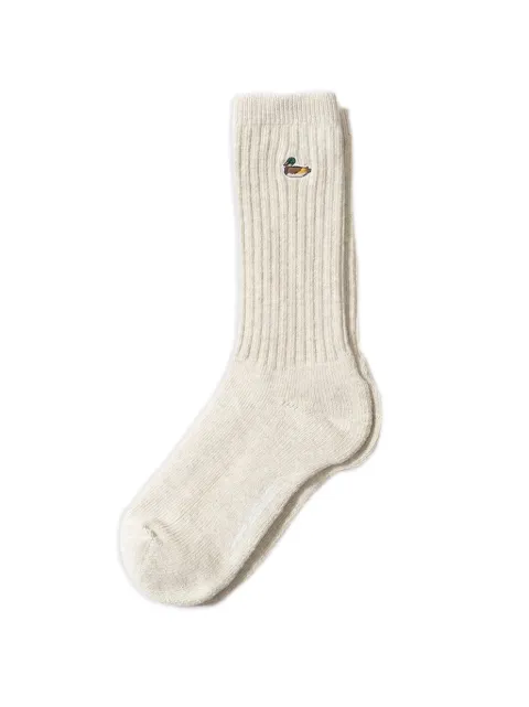 Edmmond Studios Duck ribbed-knit socks