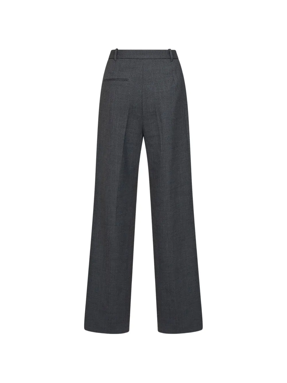 Self-Portrait Geplooide pantalon Grijs