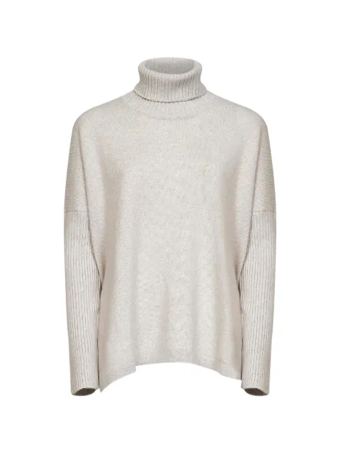 Blanca Vita ribbed turtleneck sweater